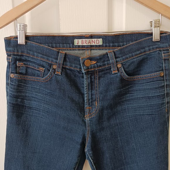J Brand Women's 800 Ink Mid Rise Flare Leg Jeans Size 29 - Picture 3 of 12